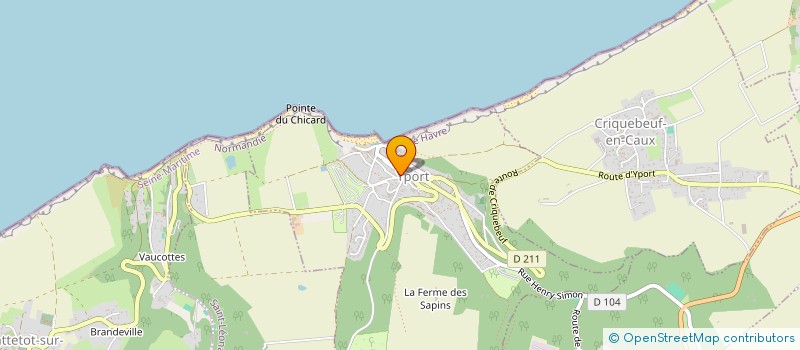 localisation de l'entreprise SCI SILA ET FILS  YPORT