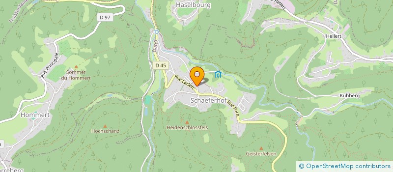 localisation de l'entreprise SCI SILAB  DABO