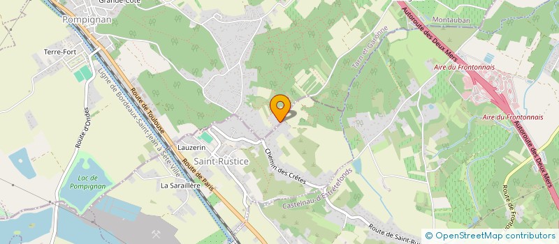 localisation de l'entreprise SCI SILAINE  POMPIGNAN