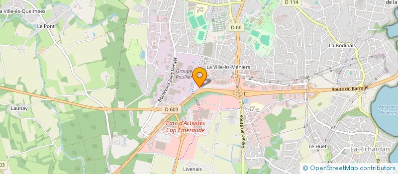 localisation de l'entreprise SCI SILAOS  DINARD