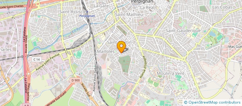 localisation de l'entreprise SCI SILAS à PERPIGNAN