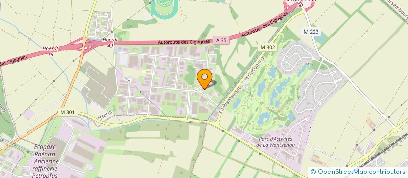 localisation de l'entreprise SCI SILICE  HRDT