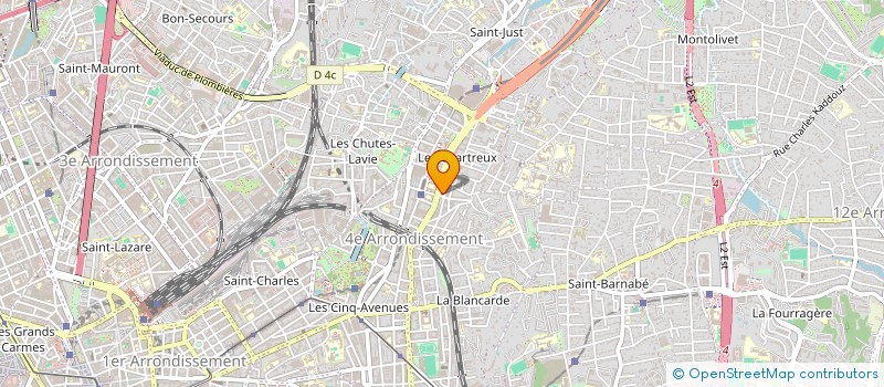localisation de l'entreprise SCI SILIRACEAURU à MARSEILLE