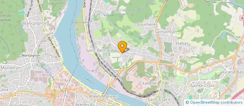 localisation de l'entreprise SCI SILL 64 à BAYONNE