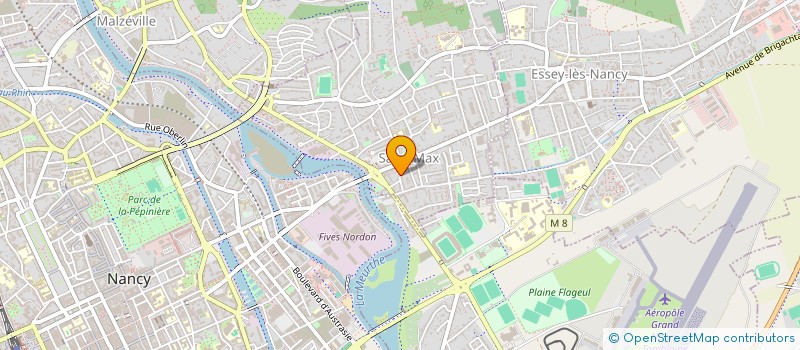 localisation de l'entreprise SCI SILLA  SAINT-MAX