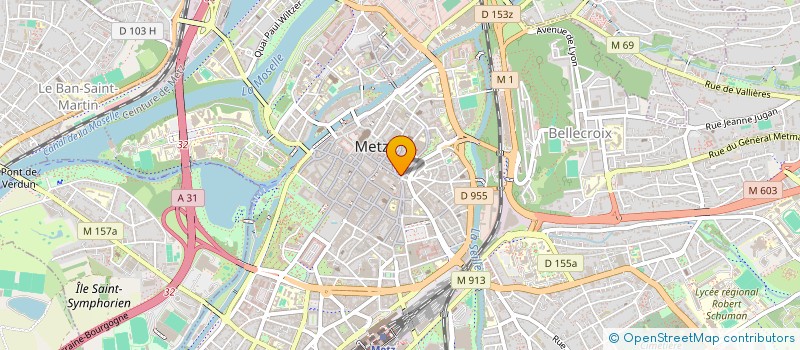 localisation de l'entreprise SCI SILLON MOSELLAN 6  METZ