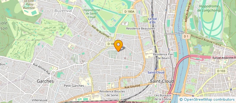 localisation de l'entreprise SCI SILOUANNE à SAINT CLOUD
