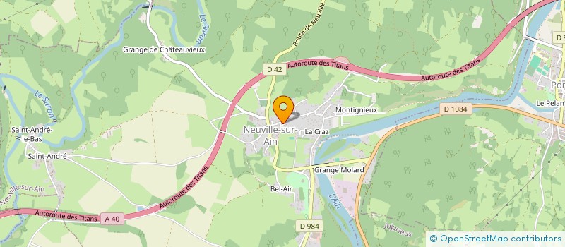 localisation de l'entreprise SCI SILVA-BOUVARD  DRUILLAT