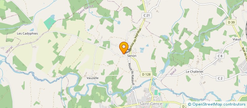 localisation de l'entreprise SCI SILVA PIRES  SAINT-GENCE