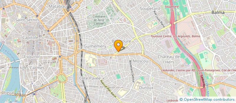 localisation de l'entreprise SCI SILVEA à TOULOUSE