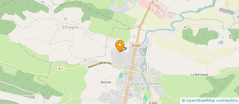 localisation de l'entreprise SCI SILVEDEN à LAROQUE-D'OLMES