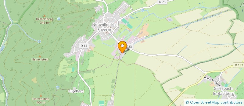 localisation de l'entreprise SCI SILVER  NEUWILLER-LES-SAVERNE