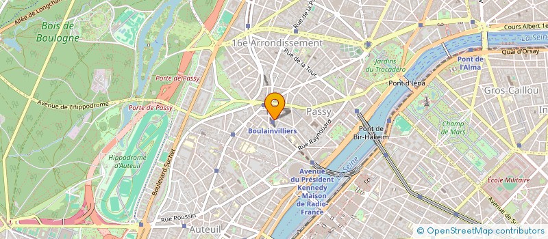 localisation de l'entreprise SCI SILVER  PARIS