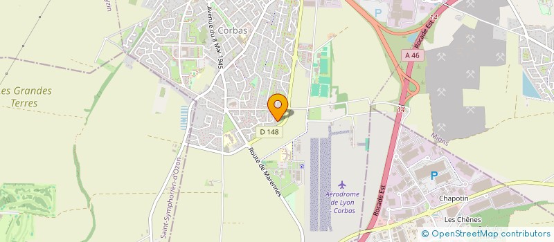 localisation de l'entreprise SCI SILVESTRE à CORBAS