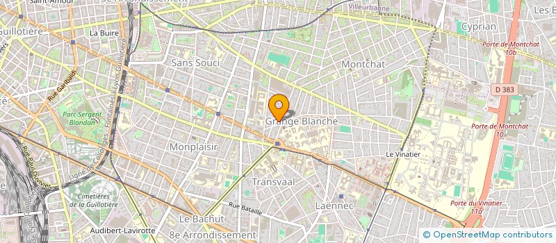 localisation de l'entreprise SCI SILVESTRE 69  LYON