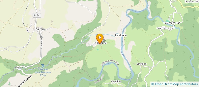 localisation de l'entreprise SCI SILVIA  SOLIGNAC-SUR-LOIRE