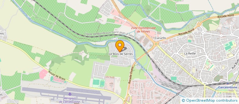 localisation de l'entreprise SCI SILYAINES à CARCASSONNE