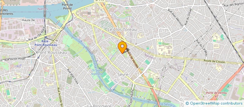 localisation de l'entreprise SCI SILZIGEN à NANTES