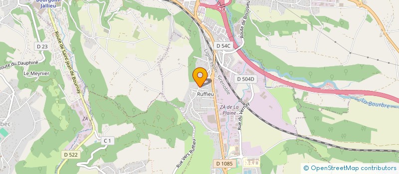 localisation de l'entreprise SCI SIM  NIVOLAS-VERMELLE