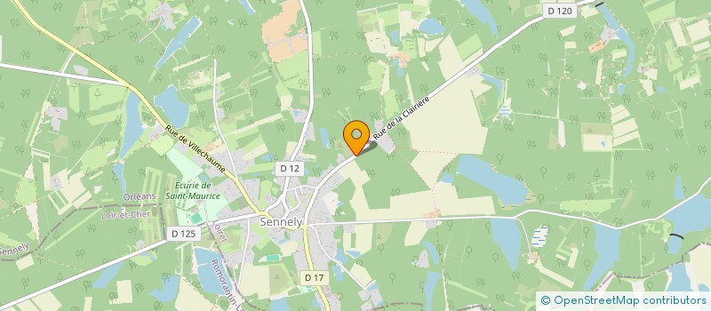 localisation de l'entreprise SCI SIM à SENNELY
