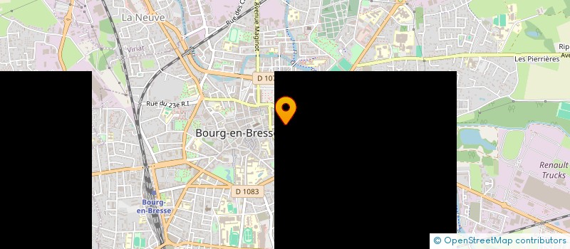 localisation de l'entreprise SCI SIM à BOURG-EN-BRESSE