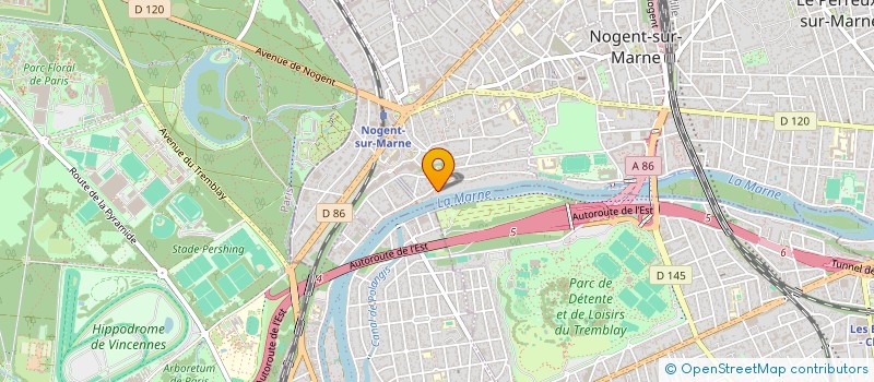 localisation de l'entreprise SCI SIM à NOGENT-SUR-MARNE