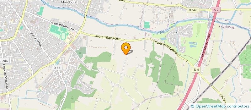 localisation de l'entreprise SCI SIM à MONTELIMAR