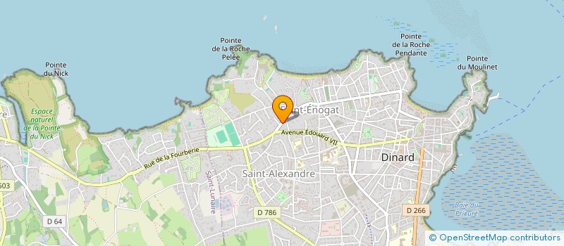 localisation de l'entreprise SCI SIMA  DINARD