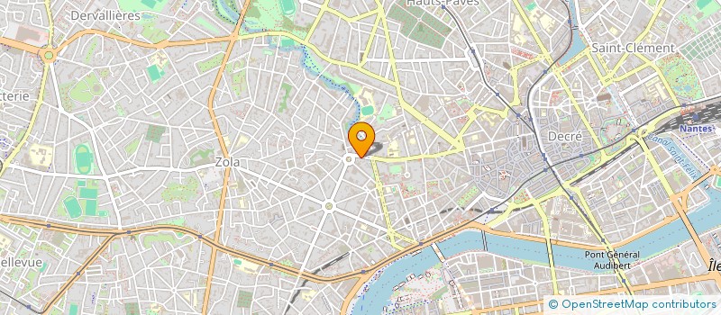 localisation de l'entreprise SCI SIMAJE  NANTES