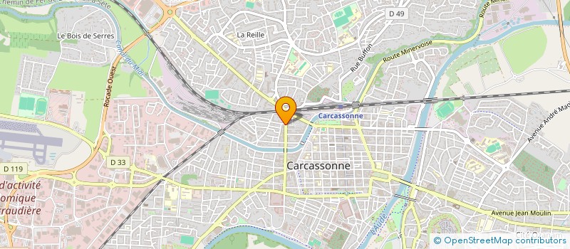 localisation de l'entreprise SCI SIMALI à CARCASSONNE