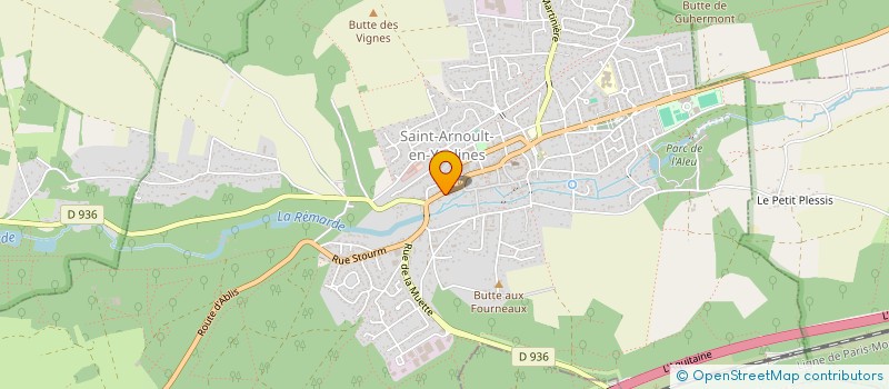 localisation de l'entreprise SCI SIMANTLR  SAINT-ARNOULT-EN-YVELINES