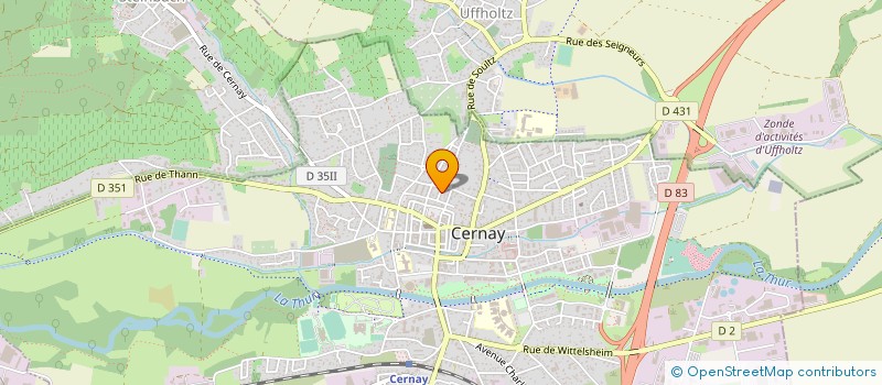 localisation de l'entreprise SCI SIMAR  WATTWILLER