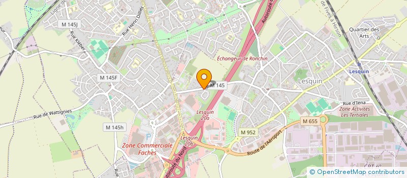 localisation de l'entreprise SCI SIMAR à LESQUIN