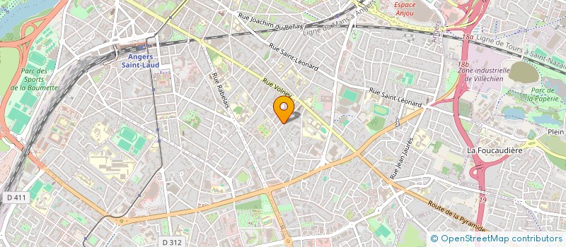 localisation de l'entreprise SCI SIMARD à ANGERS
