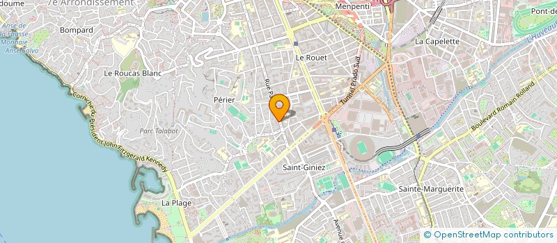 localisation de l'entreprise SCI SIMAT à MARSEILLE