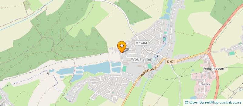 localisation de l'entreprise SCI SIMATOM à WOUSTVILLER