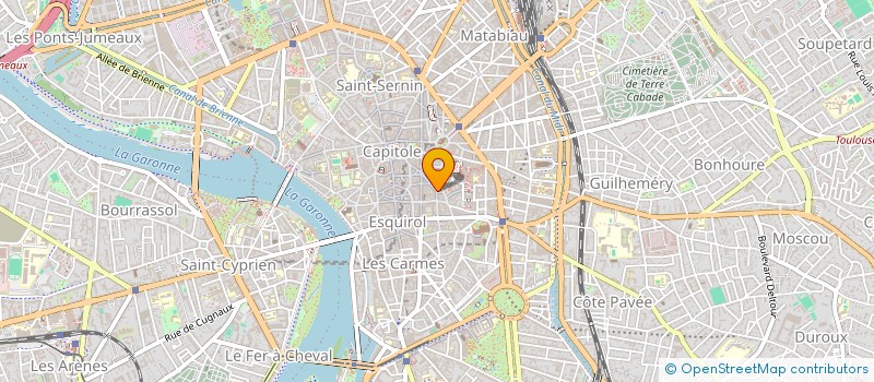 localisation de l'entreprise SCI SIMAU à TOULOUSE