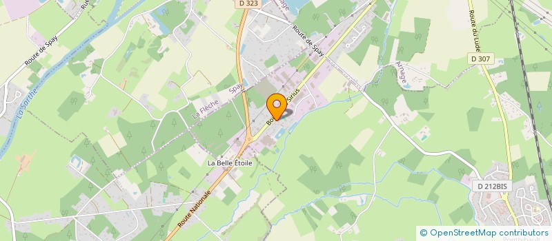 localisation de l'entreprise SCI SIMAX  MONCE-EN-BELIN