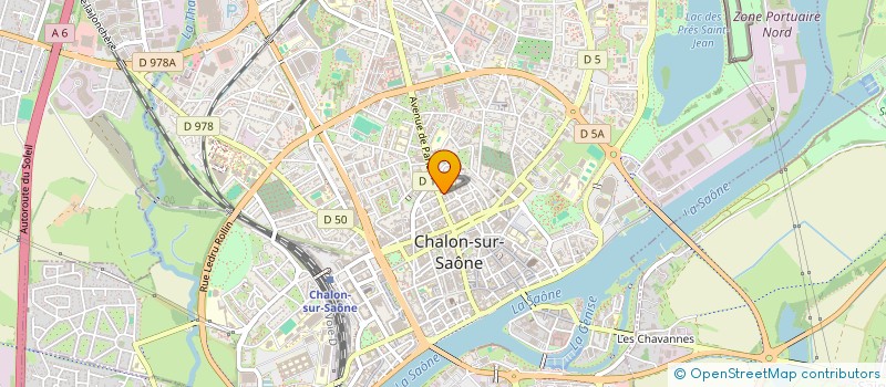 localisation de l'entreprise SCI SIMBA à CHALON-SUR-SAONE