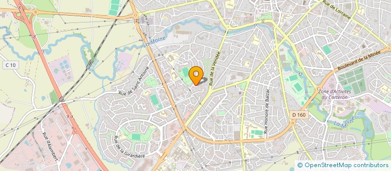 localisation de l'entreprise SCI SIMBA à CHOLET