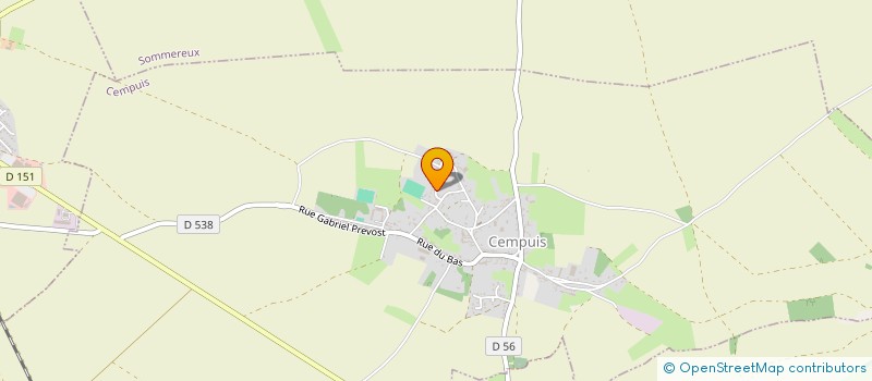 localisation de l'entreprise SCI SIMCA  CEMPUIS