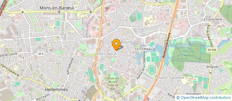 localisation de l'entreprise SCI SIMCEF à VILLENEUVE-D'ASCQ