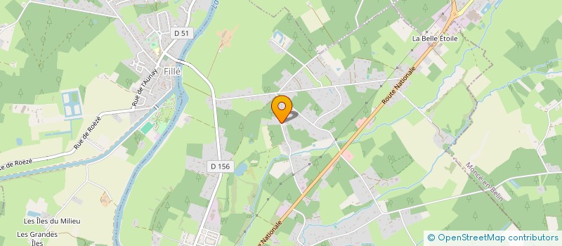 localisation de l'entreprise SCI SIMCHA  GUECELARD