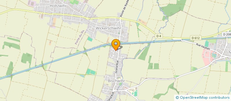 localisation de l'entreprise SCI SIMCO  BISCHWIHR