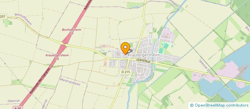 localisation de l'entreprise SCI SIMED  KRAUTERGERSHEIM