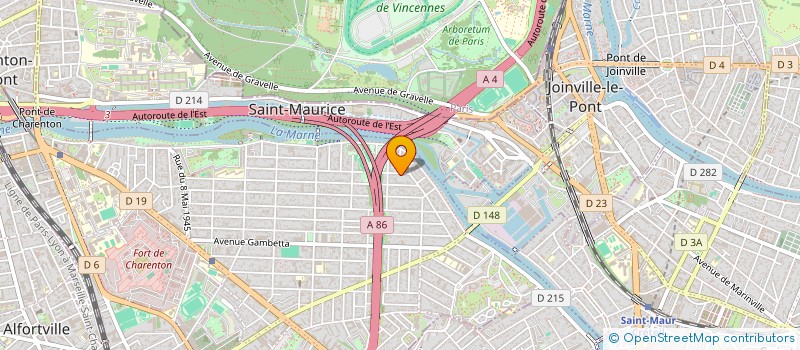 localisation de l'entreprise SCI SIMELIO2 à MAISONS-ALFORT