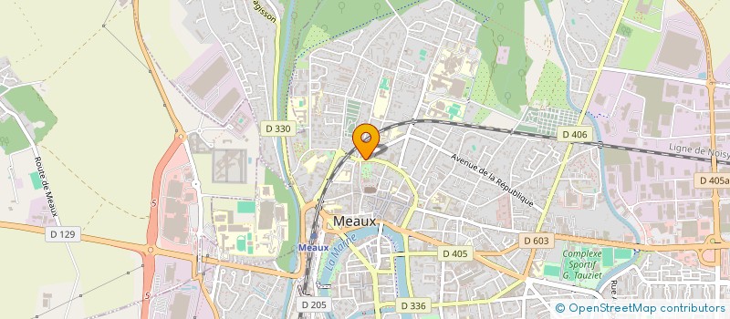 localisation de l'entreprise SCI SIMEON à MEAUX