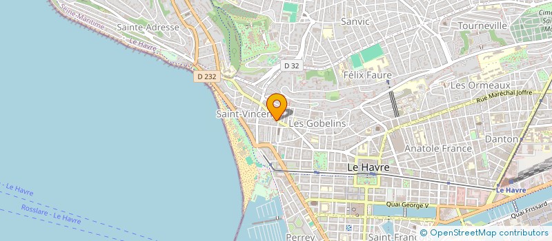 localisation de l'entreprise SCI SIMEON à LE HAVRE