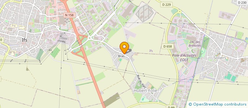 localisation de l'entreprise SCI SIMGI  IFS