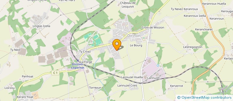 localisation de l'entreprise SCI SIMIANE  LOGONNA-DAOULAS